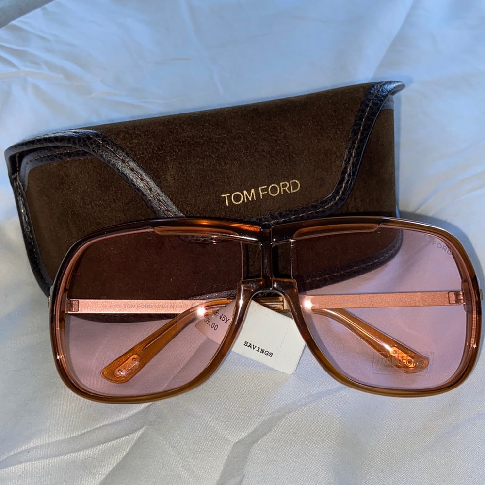 Authentic Tom Ford sunglasses tags still attached